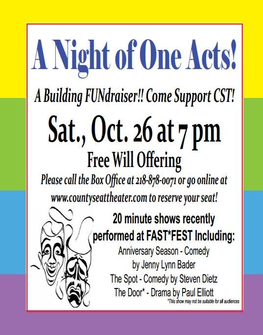 Poster for Night of One Acts